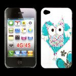 Wholesale iPhone 4 4S Cute Owl Design Hard Case (Owl)